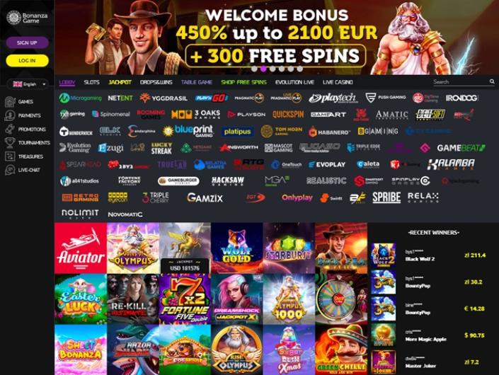 BonanzaGame Casino - Nowe Horyzonty Gier Online BonanzaGame Casino - Nowe Horyzonty Gier Online